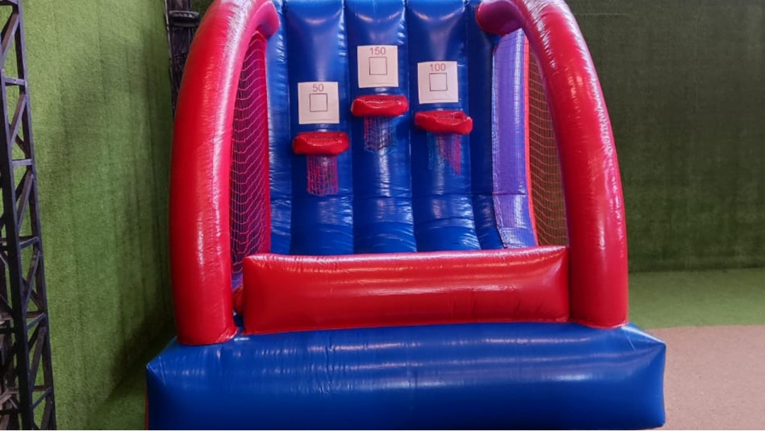 Basquete Inflável para Festa Infantil e Eventos