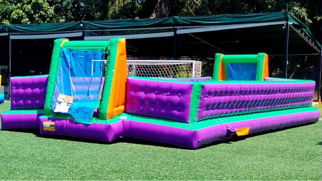 Aluguel de Futebol de Sabão 6x12 Grande para Eventos